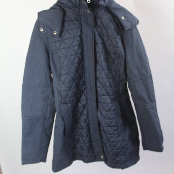 Women's Blue Puffer Jacket Marc Jacobs Size Medium - Picture 4 of 16